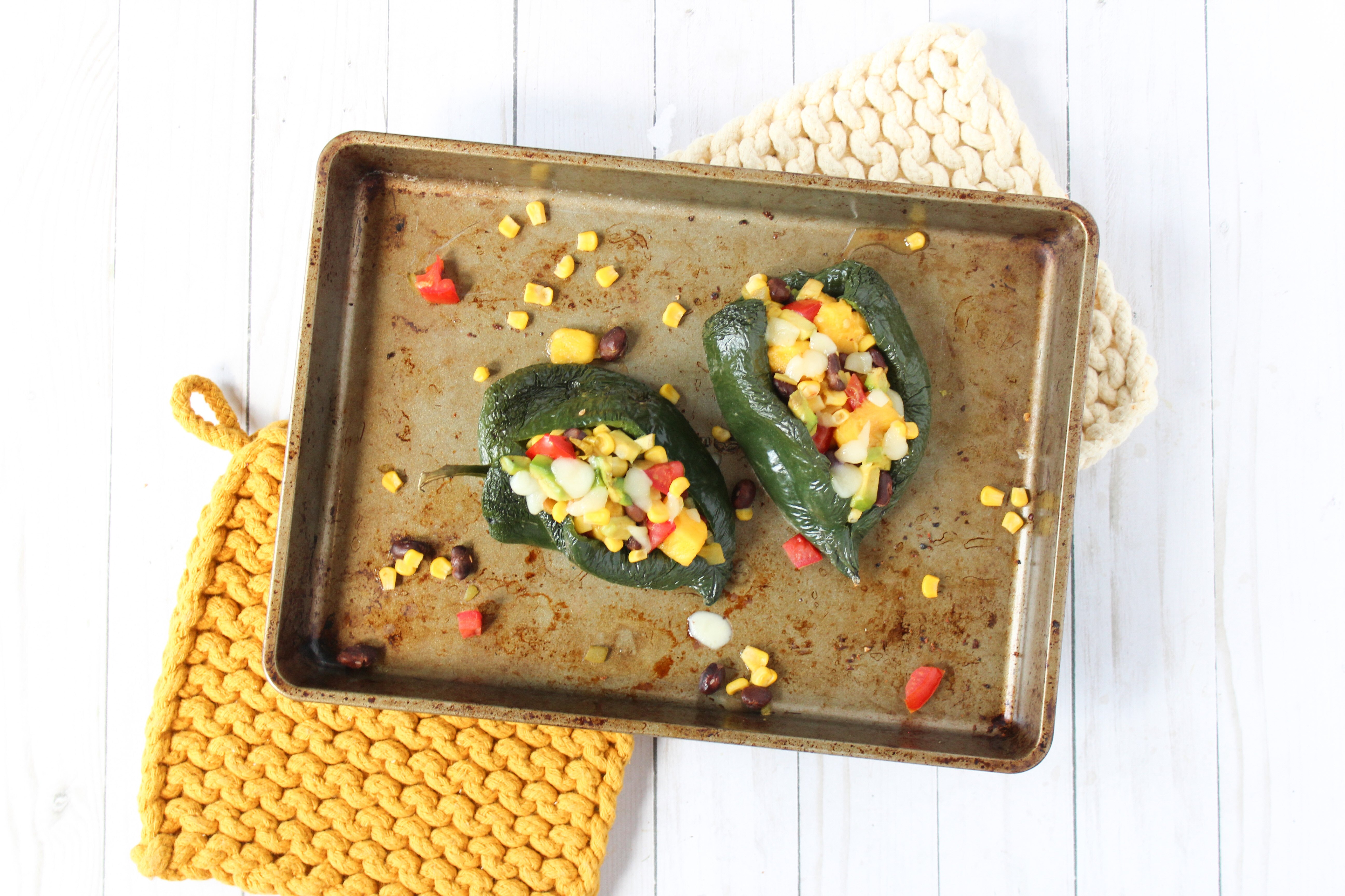 Stuffed Poblanos 